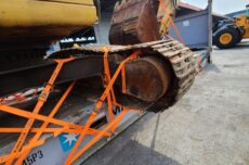 1 unité par conteneur flat rack de 40 pieds